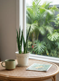 Sansevieria Trifasciata 'Bantel's Sensation' - Potted plant -  Tumbleweed Plants