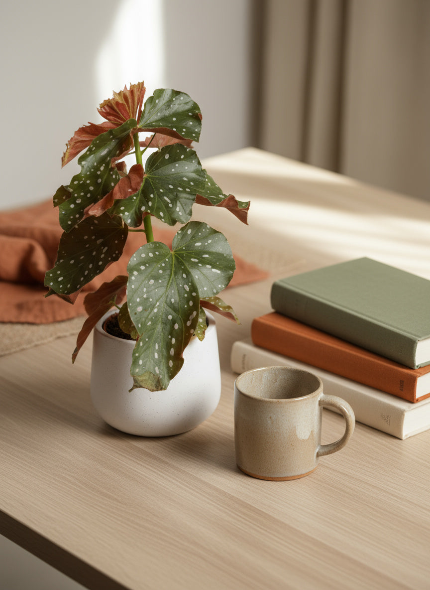 Polka Dot Begonia - Potted plant -  Tumbleweed Plants