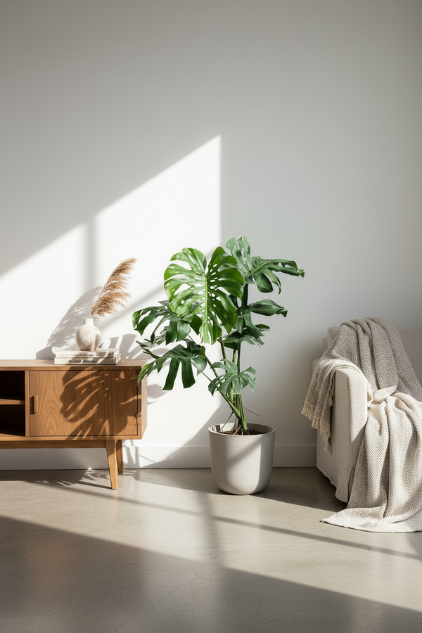 Monstera Deliciosa XL Tall Swiss Cheese Plant - Potted plant -  Tumbleweed Plants