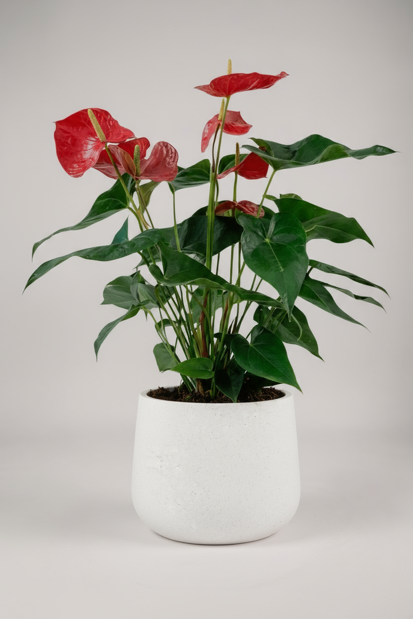 Anthurium Flamingo Red Tall - Potted plant -  Tumbleweed Plants