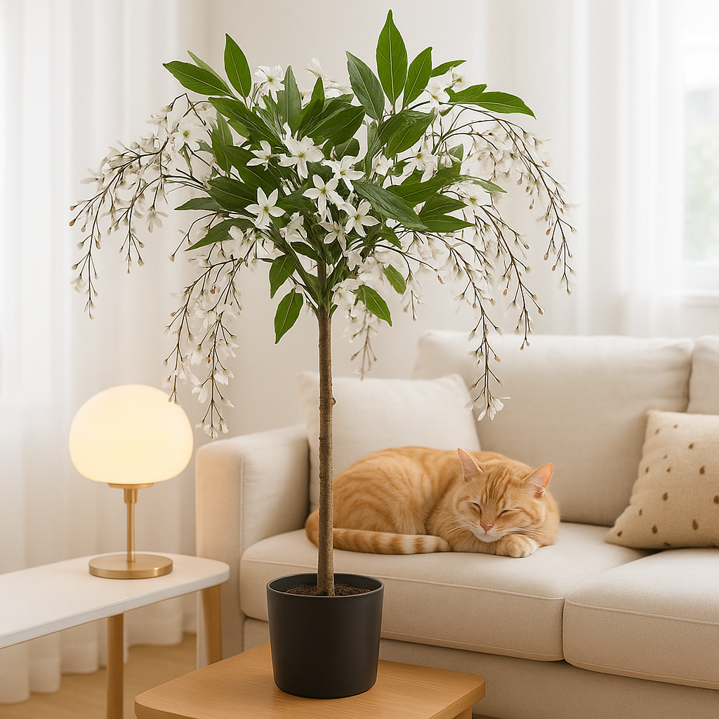 Silk Jasmine (Life-like Artificial) - Potted plant -  Tumbleweed Plants
