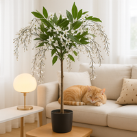 Silk Jasmine (Life-like Artificial) - Potted plant -  Tumbleweed Plants