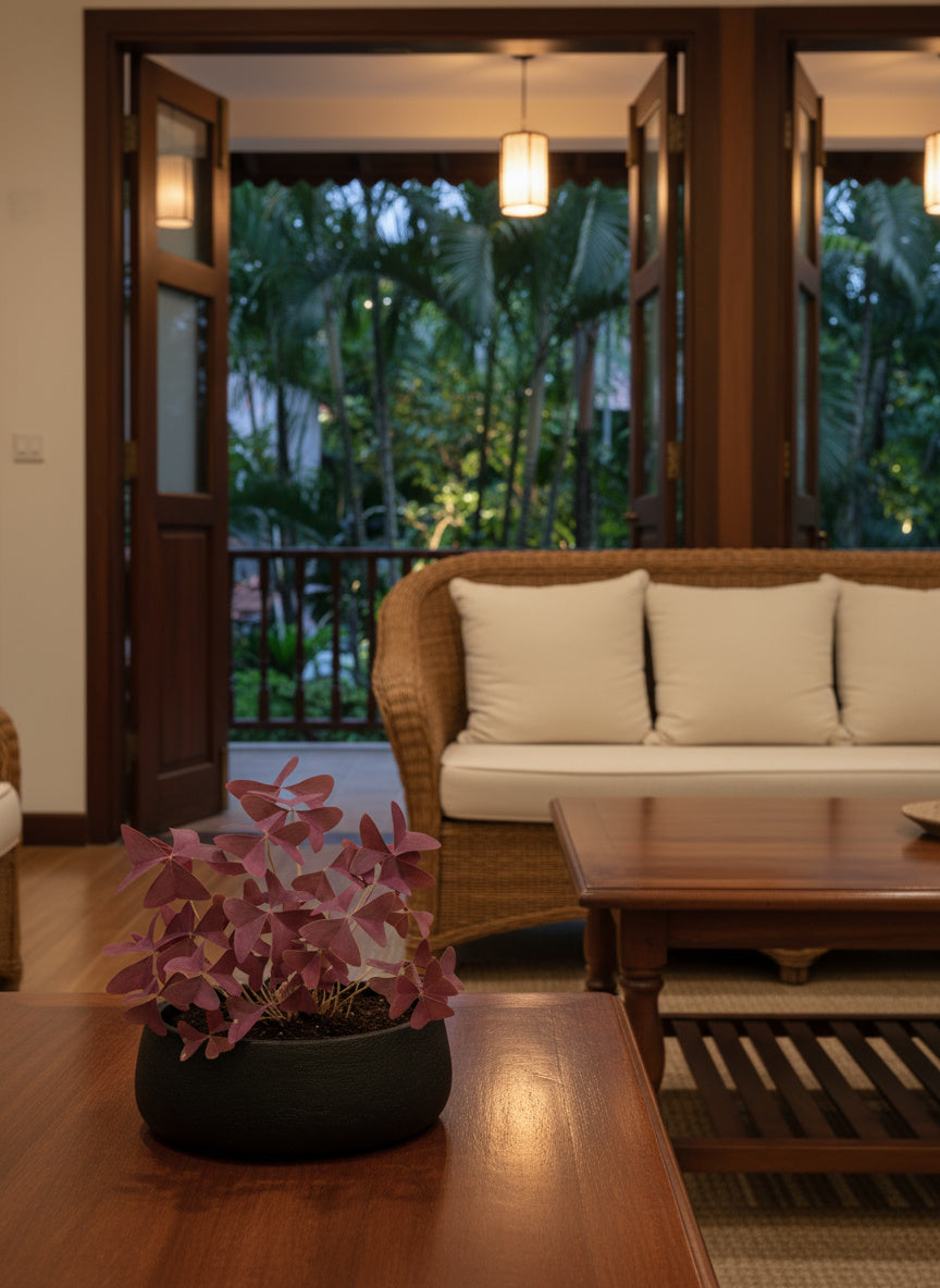 Oxalis Triangularis Purple Shamrocks