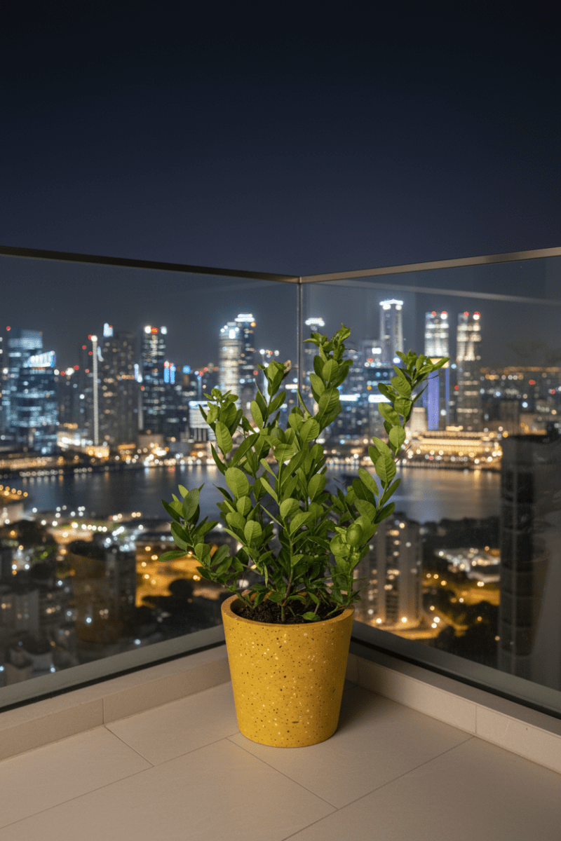 Lemon Tree - Petite - Potted plant - POTT-LEMO-GRW-4667 - Tumbleweed Plants - Online Plant Delivery Singapore