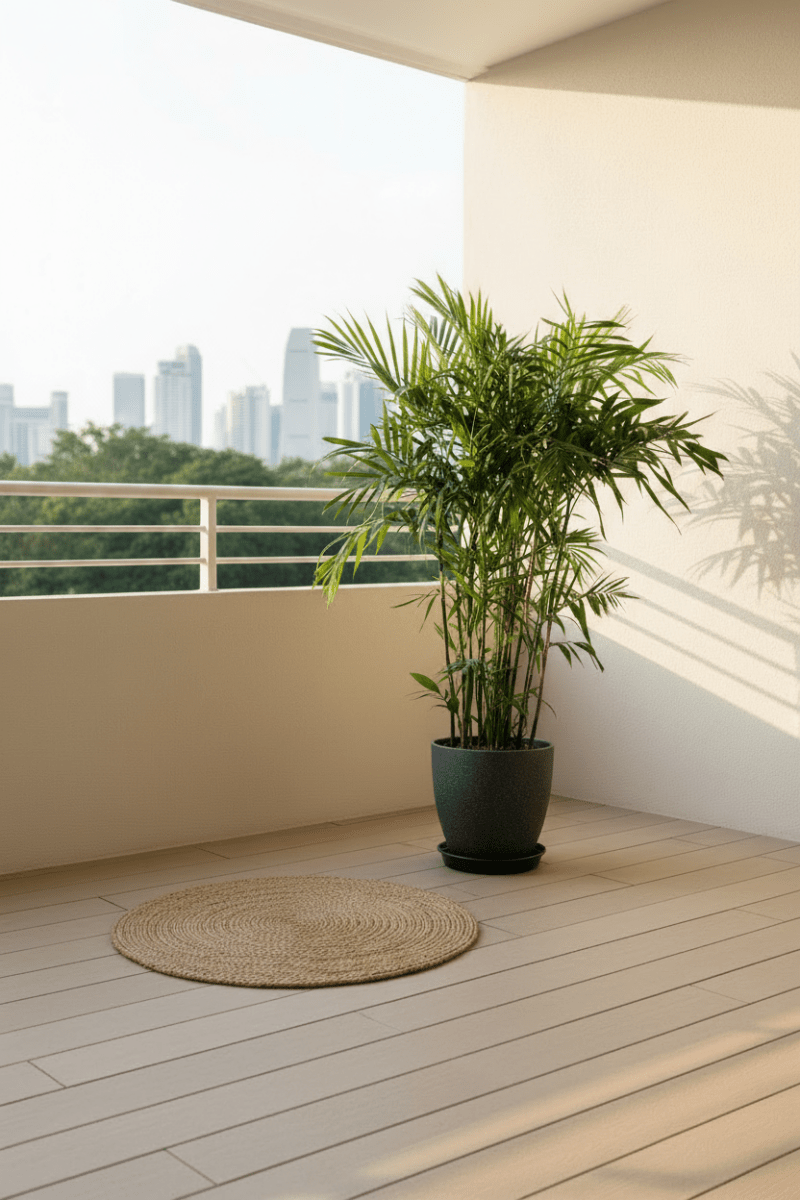 Bamboo Palm Plant - Potted plant - POTT-BAMB-M-7259 - Tumbleweed Plants - Online Plant Delivery Singapore