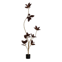 Black Diamond Rubber Tree (Life-like Artificial) - Potted plant -  Tumbleweed Plants