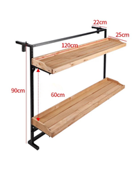 SunnySteps Balcony Racks - Hanging Planters -  Tumbleweed Plants