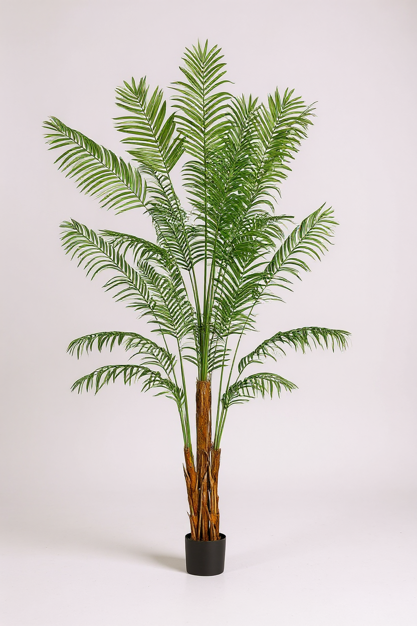 Bamboo Palm (Life-life Artificial) - Potted plant -  Tumbleweed Plants
