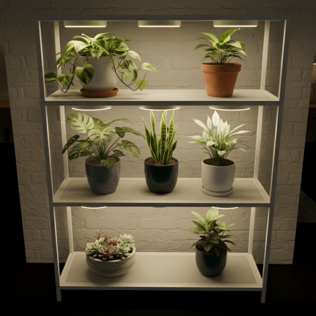 HALO Shelves Plant Lights - Plant Lights - 5469656512121 - Tumbleweed Plants - Online Plant Delivery Singapore