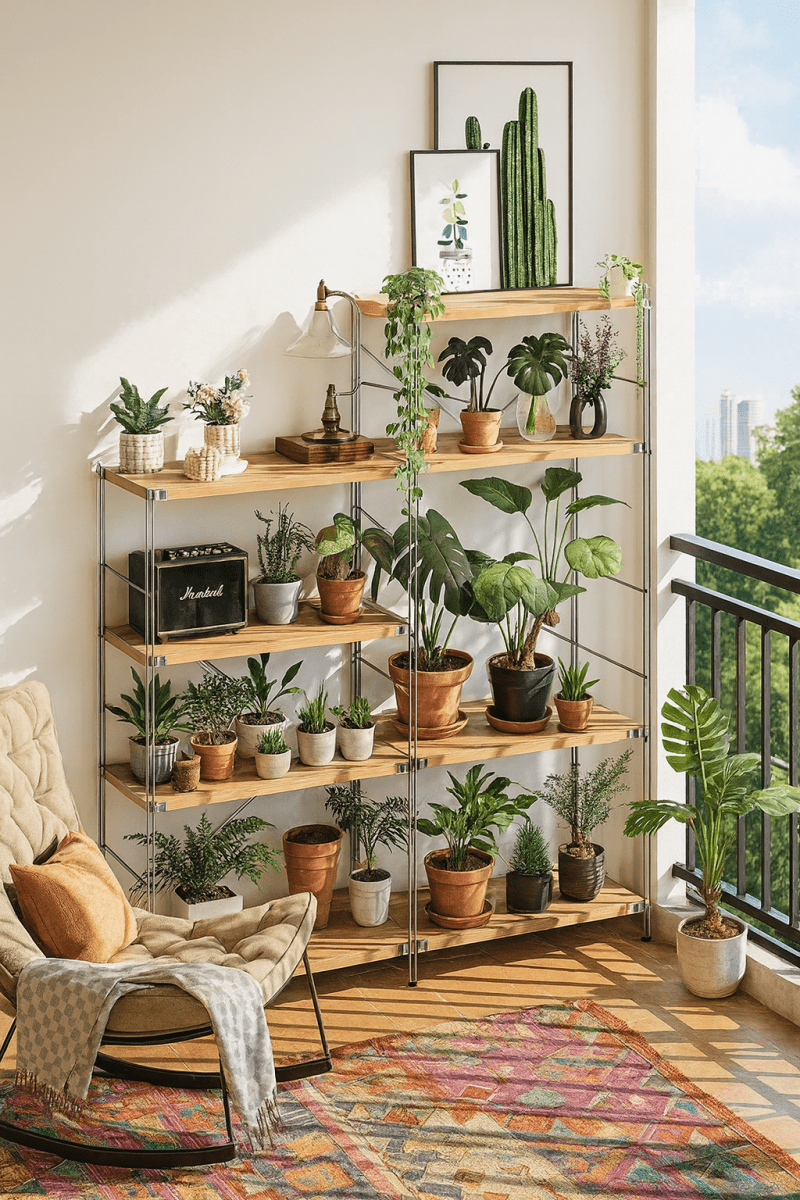 LivingRack Series - Shelves for Plants - Home Decor - 5743232756322 - Tumbleweed Plants - Online Plant Delivery Singapore