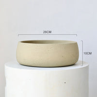 Mid Century Bonsai Bowl Planter - Large - Planter - 5943274891218 - Tumbleweed Plants - Online Plant Delivery Singapore