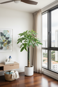 Money Tree - Single Trunk - Potted plant -  Tumbleweed Plants