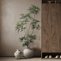 Simulated green plants indoor peacock wood bionic plant landscape fake tree high-end wabi-sabi floor potted plant decoration ornaments -  -  Tumbleweed Plants