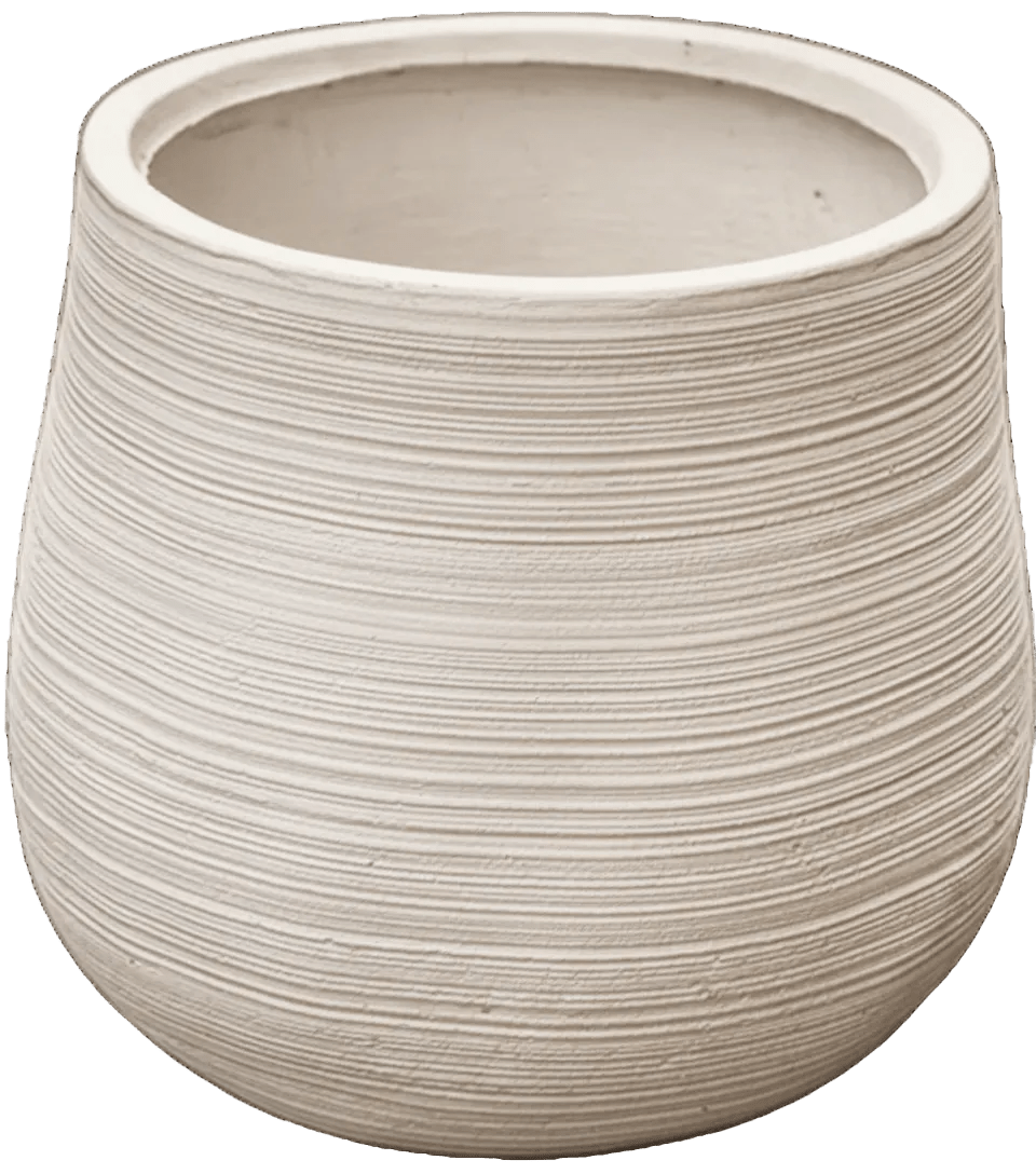 Stripes Tulip Pot - Large