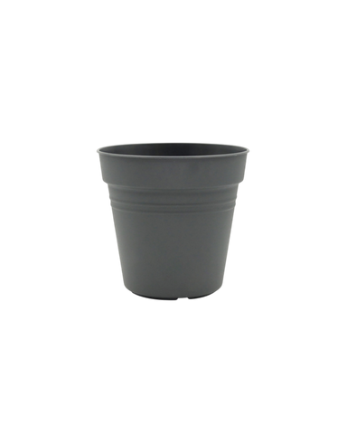 Essential Plastic Pot - Medium - 20cm / grey ash