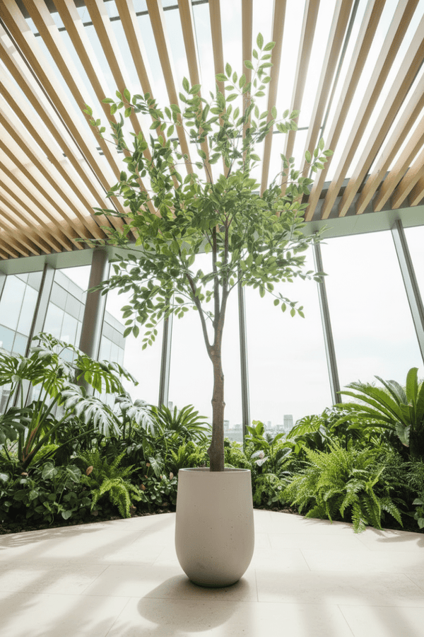 Elm Money Tree (Life - like Artificial) - Potted plant - 5300952242268 - Tumbleweed Plants - Online Plant Delivery Singapore