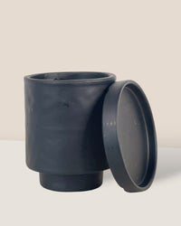 Tall Astra Pot (8.5cm) - black - Pot - Tumbleweed Plants - Online Plant Delivery Singapore