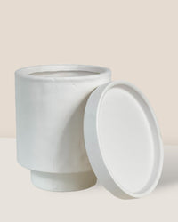 Tall Astra Pot (8.5cm) - white - Pot - Tumbleweed Plants - Online Plant Delivery Singapore