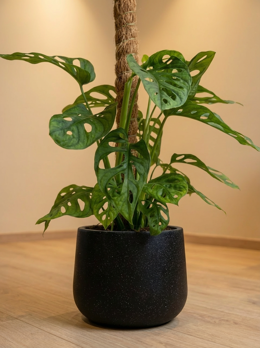 swiss cheese plant grow in water Swiss Cheese Plant in Grow Pole