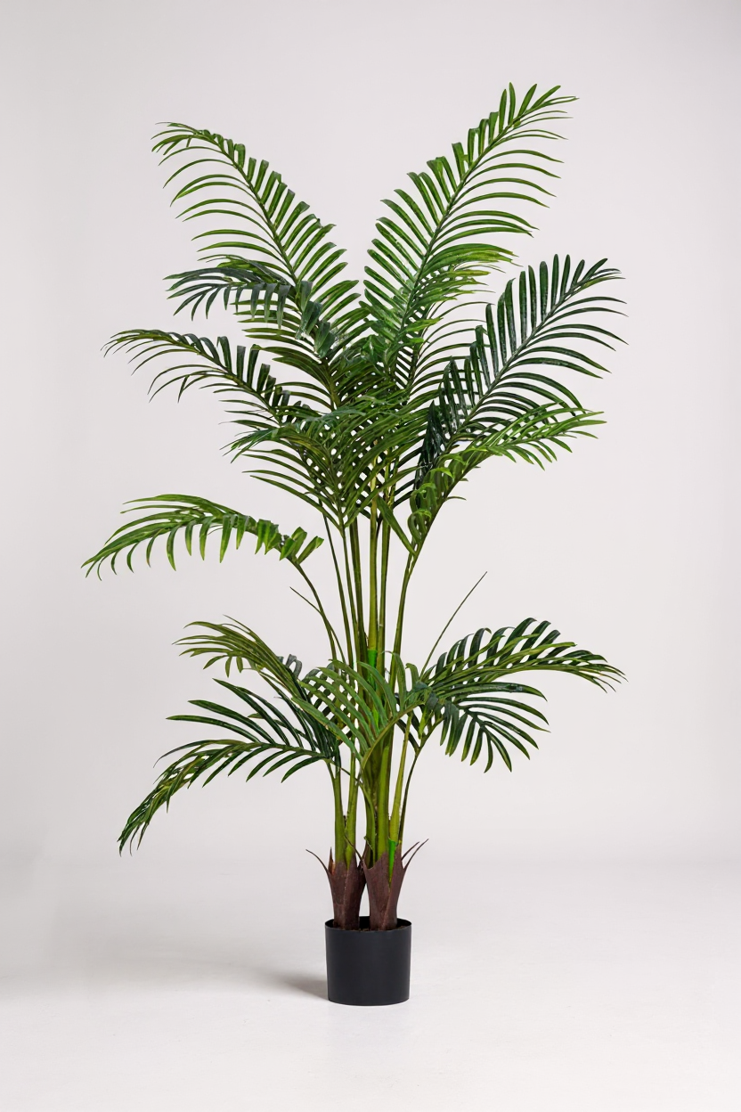 Bamboo Palm (Life-life Artificial) - Potted plant -  Tumbleweed Plants