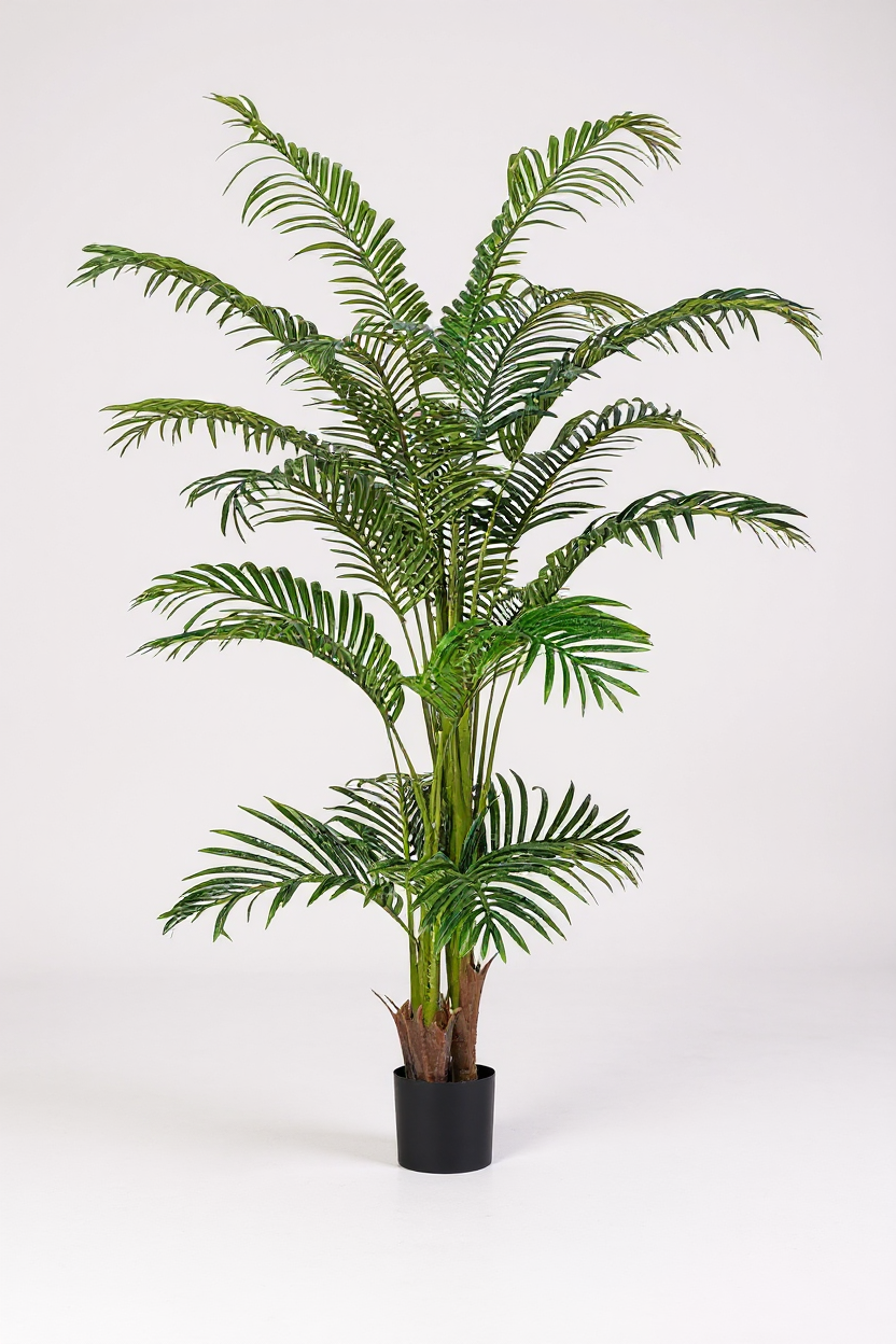 Bamboo Palm (Life-life Artificial) - Potted plant -  Tumbleweed Plants
