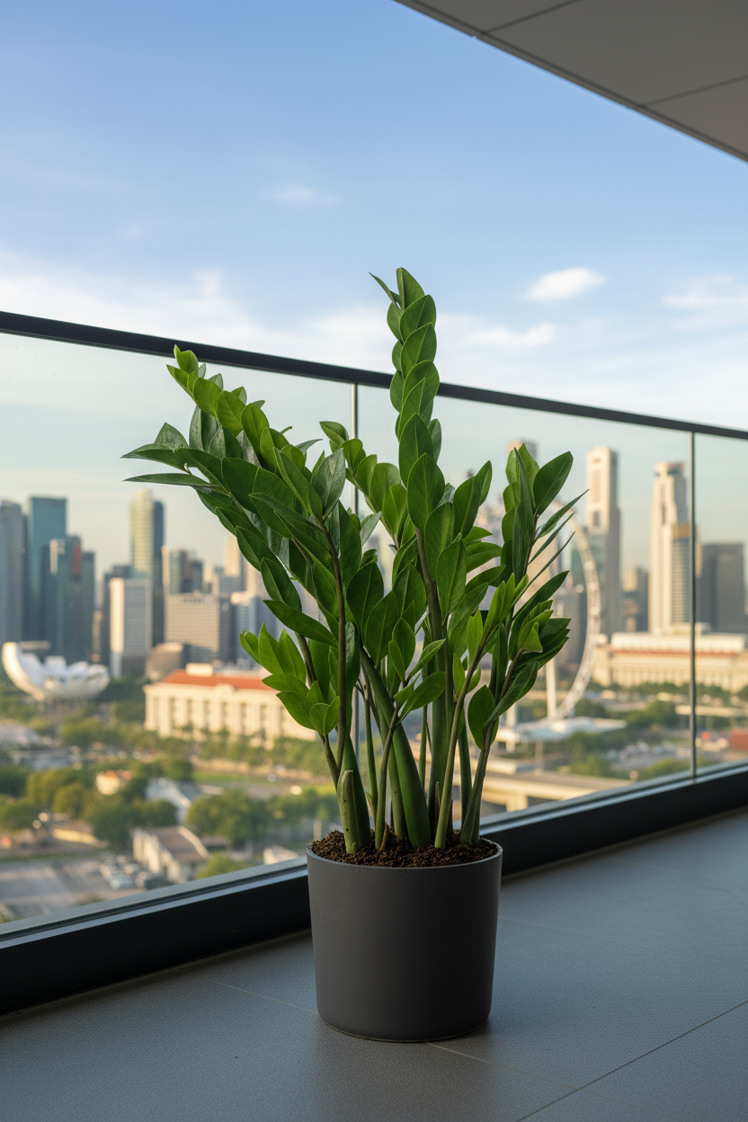 planta zz inmultire ZZ Plant XL: Large Low-Light Indoor Plant