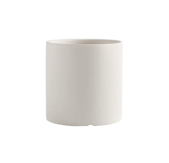 Cylinder Pot - Small - Planter - PLAN - CYLI - CMCRM - 7309 - Tumbleweed Plants - Online Plant Delivery Singapore