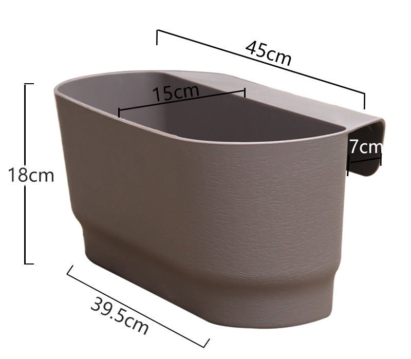 EasyRail Pot - Planter - 5906999899240 - Tumbleweed Plants - Online Plant Delivery Singapore