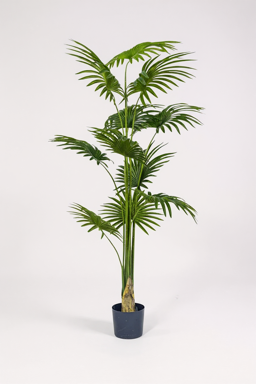 Bamboo Palm (Life-life Artificial) - Potted plant -  Tumbleweed Plants