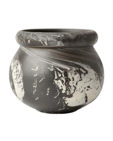 Marbelle Orb Planter - Black
