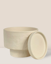 Medium Astra Pot - cream - Pot - Tumbleweed Plants - Online Plant Delivery Singapore