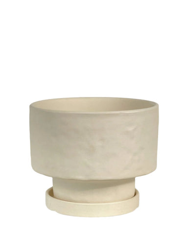 Astra Pot - Medium - cream / 17cm
