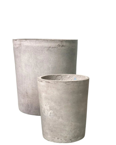 Aurora Clay Pot - Medium - gray / pot only