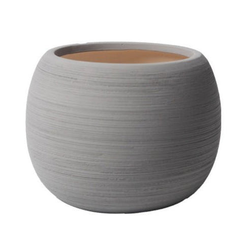 Nala Curves Planter - Small - 14cm / Light Grey