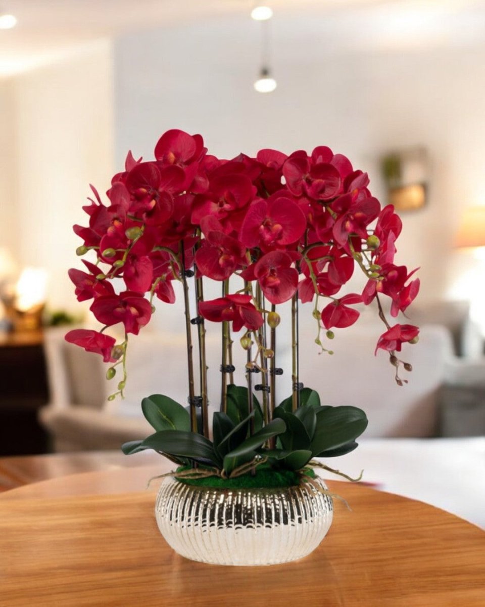 Faux Orchid Arrangement