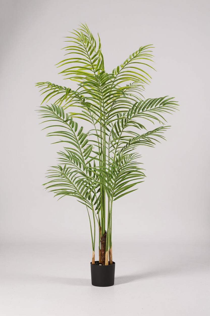 Bamboo Palm (Life-life Artificial) - Potted plant -  Tumbleweed Plants