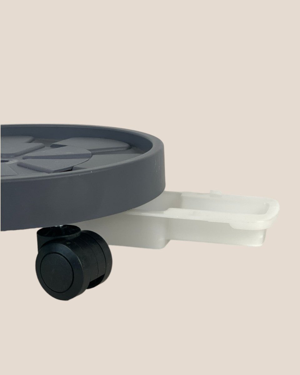 Plant Tray Trolley (Cream) - 32cm - Tray - Tumbleweed Plants - Online Plant Delivery Singapore