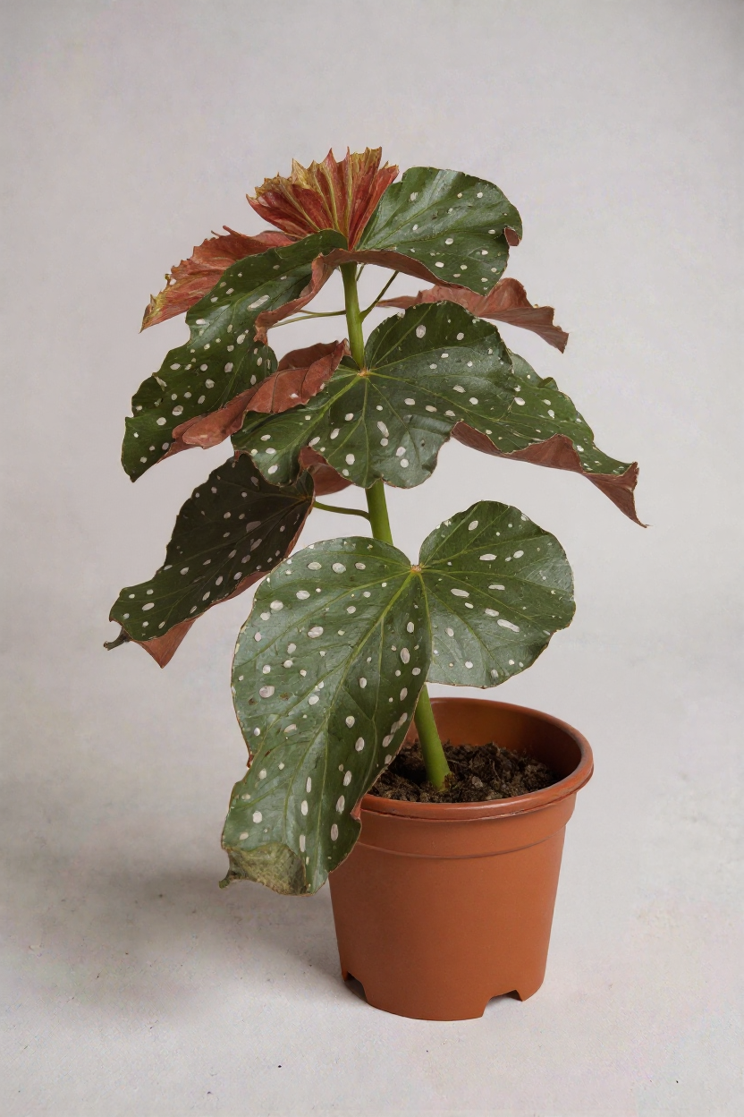 Polka Dot Begonia - Potted plant -  Tumbleweed Plants