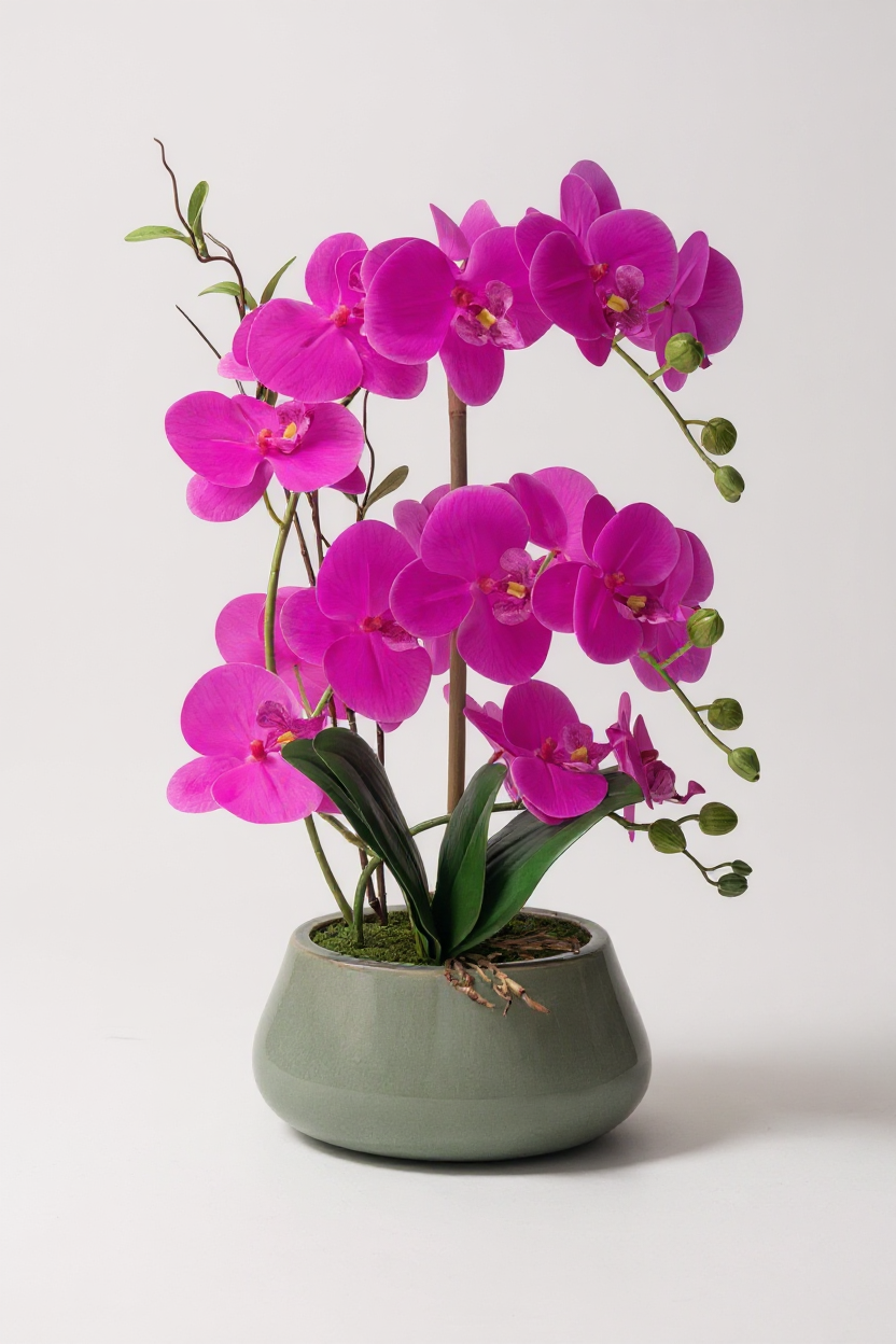 Abundance Royal Phalaenopsis - (Life-like Artificial) - Plant Arrangement -  Tumbleweed Plants