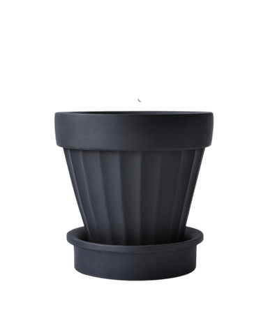 Rib Planter - black