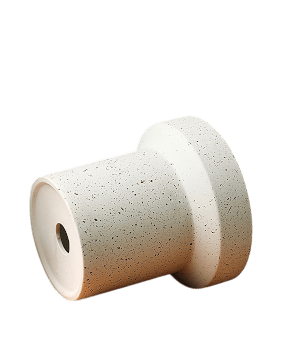 Ripple Cylinder Planter - Planter - 5673508202219 - Tumbleweed Plants - Online Plant Delivery Singapore