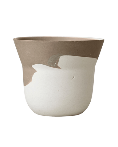 Ripple Cup Planter Mini - tan