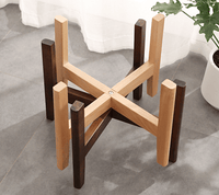 ROOTED Wooden Plant Stands - Plant Stand - PLAN - ROOT - STRWLNXLN - 6901 - Tumbleweed Plants - Online Plant Delivery Singapore