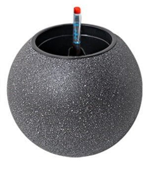 Sphere HydroEase Self Watering Pot - Medium - 17cm / black