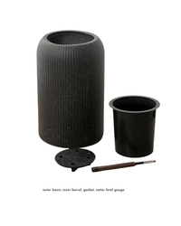 Stripes StoneBlast - HydroEase Pot - XL - Pots - 5708530991950 - Tumbleweed Plants - Online Plant Delivery Singapore