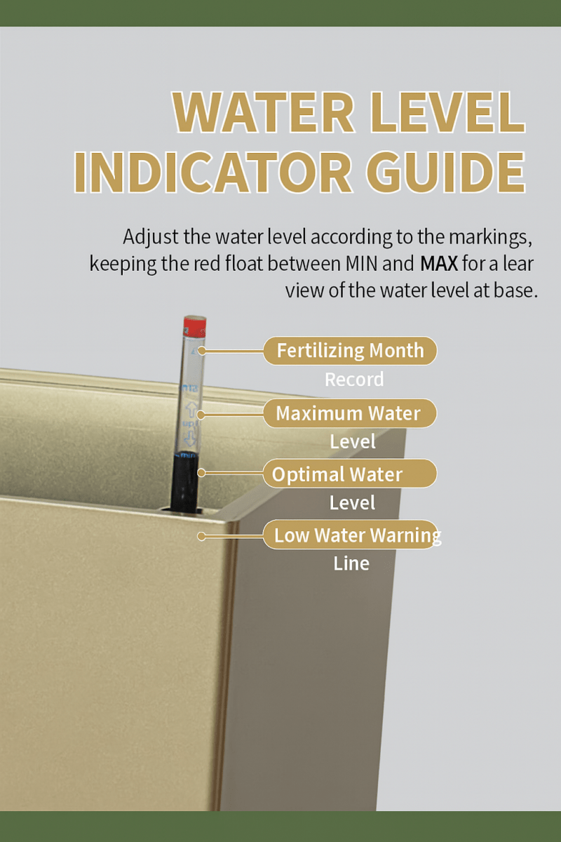 THE BOX - Hydroease Planter Box - Planter - 5968400118962 - Tumbleweed Plants - Online Plant Delivery Singapore