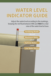 THE BOX - Hydroease Planter Box - Planter - 5968400118962 - Tumbleweed Plants - Online Plant Delivery Singapore
