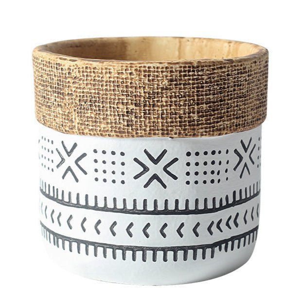 Tribal Planters - Medium - Planter - 4850522864444 - Tumbleweed Plants - Online Plant Delivery Singapore