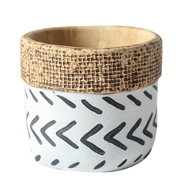 Tribal Planters - Medium - Planter - 4850522864444 - Tumbleweed Plants - Online Plant Delivery Singapore