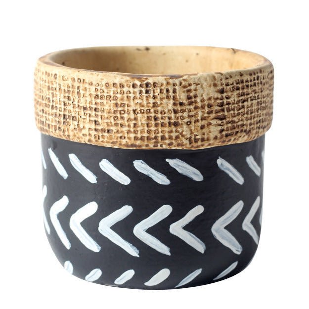 Tribal Planters - Medium - Planter - 4850522864443 - Tumbleweed Plants - Online Plant Delivery Singapore